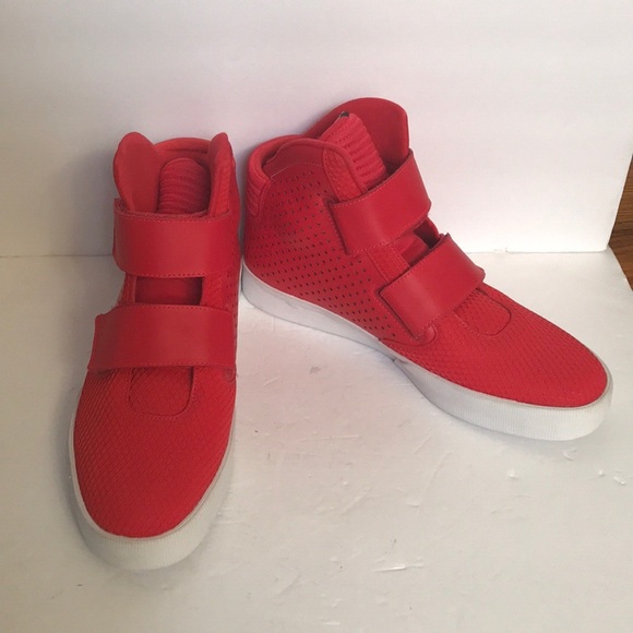 Nike Flystepper 2K3 Red Sneakers Shoes Sz 11 - Picture 4 of 8